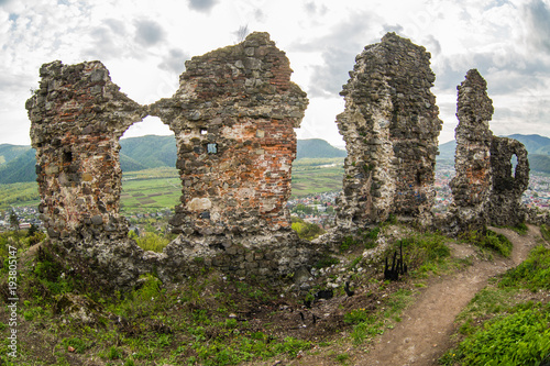 The ruins of the castle photo