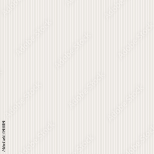 Gray striped seamless pattern - vector background. Similar to cardboard texture. Vertical lines tileable background