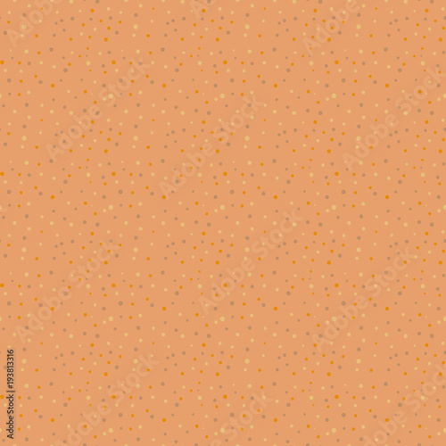 Orange sand seamless pattern