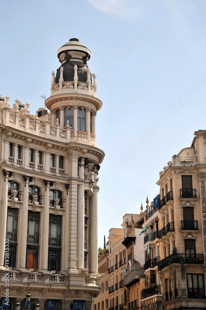 City views of the Spanish capital.