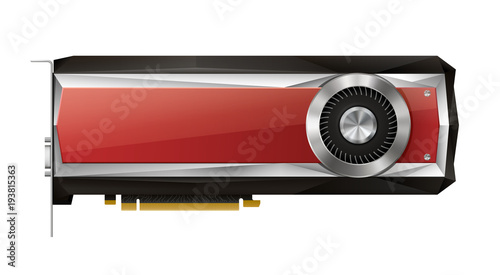 Illustration of Video Card