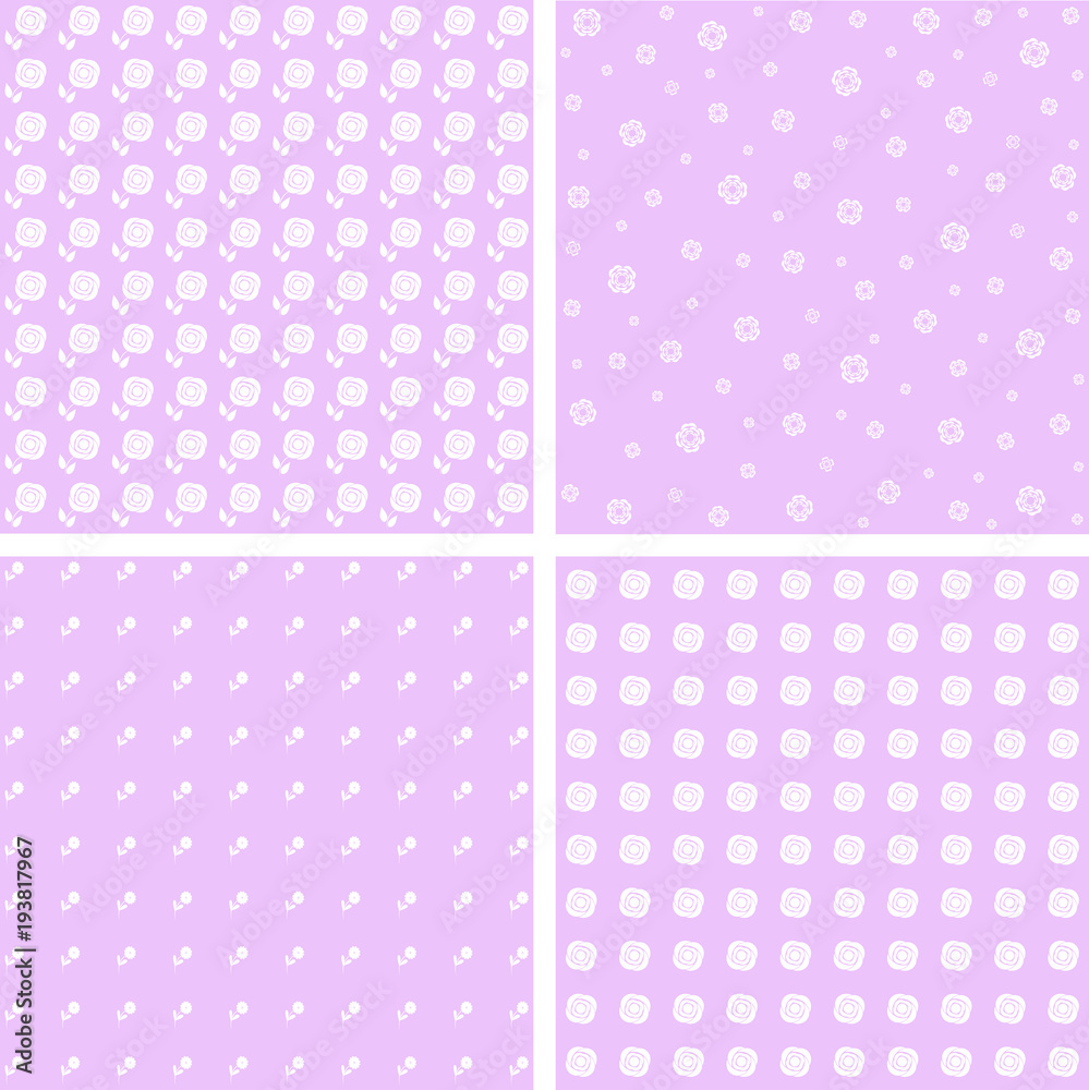 Different spring vector patterns.