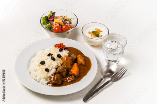 カレーライス Curry and rice