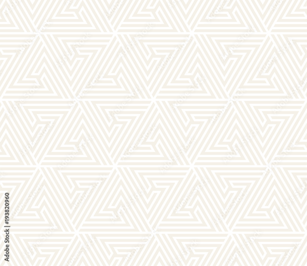 Vector seamless subtle pattern. Modern stylish texture. Repeating geometric tiling from striped triangle elements.. Vector seamless subtle pattern. Modern stylish texture. Repeating geometric tiling from striped triangle elements..