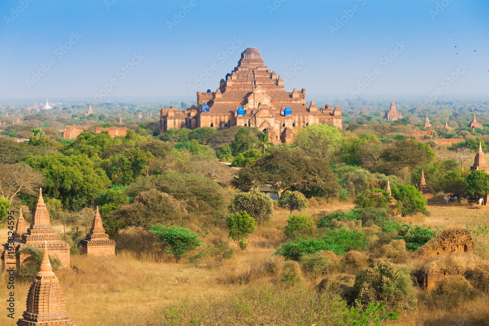 Fototapeta premium Myanmar. Bagan. Landscape pagodas