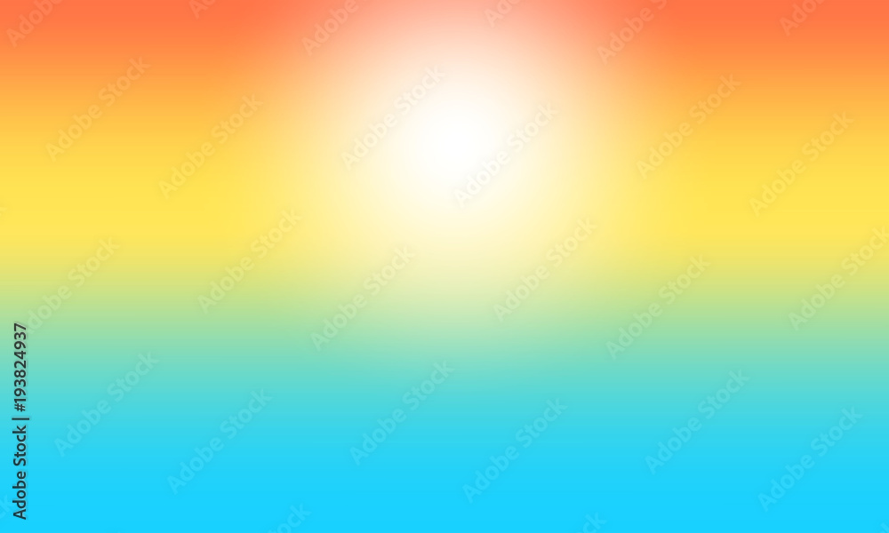 Background with sunrise shining. Vector graphic illustration. Background with sunrise shining. Vector graphic illustration.