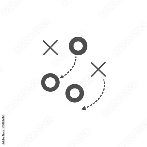 strategy games icon.Element of popular soccer football  icon. Premium quality graphic design. Signs, symbols collection icon for websites, web design,