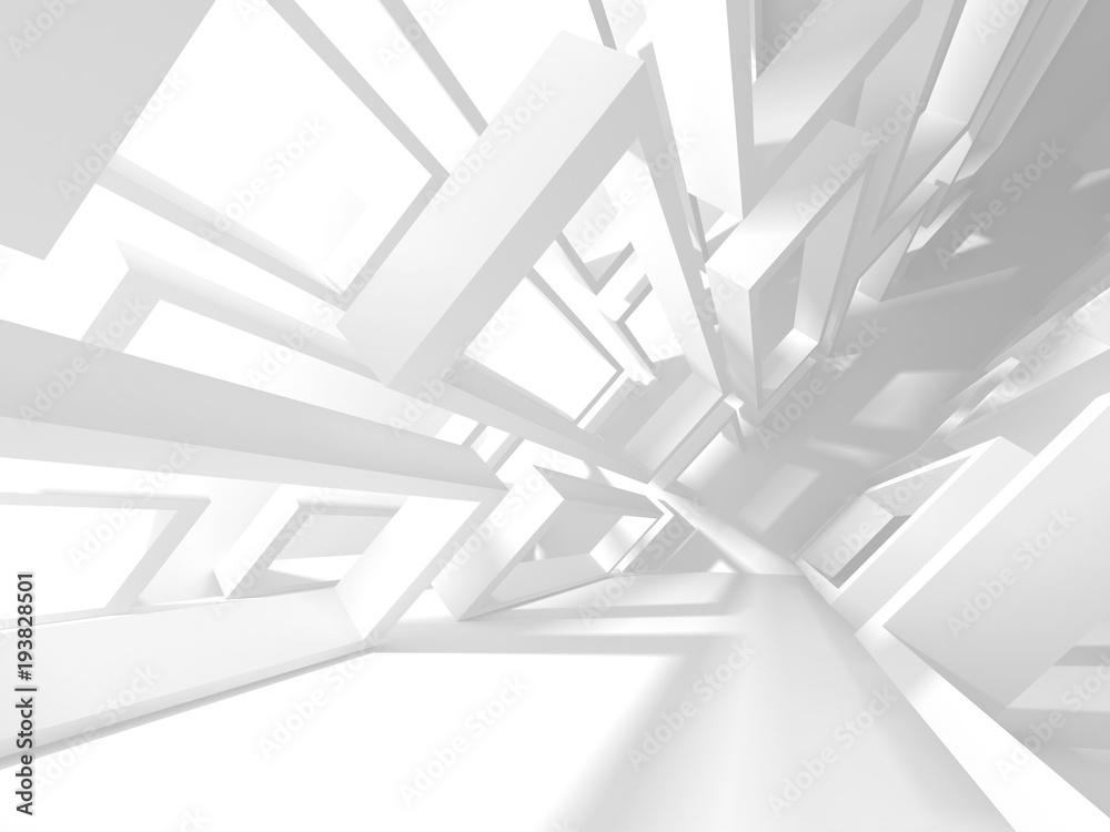White Architecture Construction Modern Interior Background White Architecture Construction Modern Interior Background