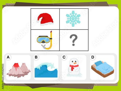 Practice Questions Worksheet for Education and IQ Test [Answer is B]