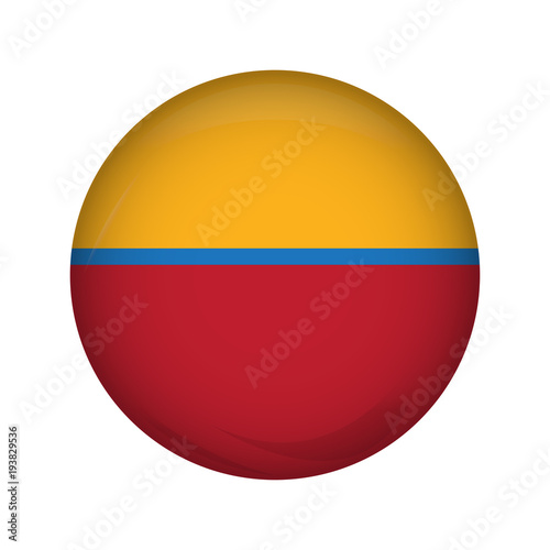 Free Download Empty colombian campaign button - GFXLoad