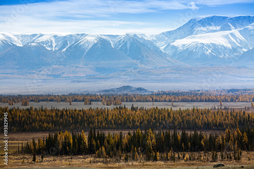 Mountain North-Chuya ridge of Altai Republic, Russia.