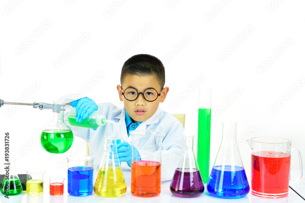 Young scientist working in research laboratory
Young scientist working in research laboratory