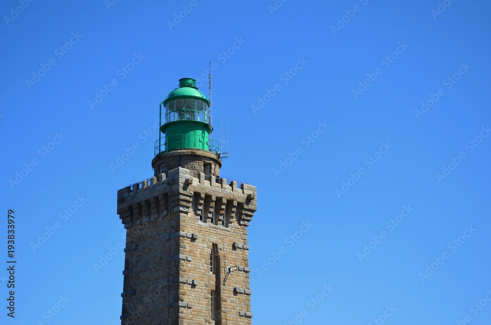 The lighthouse's lantern