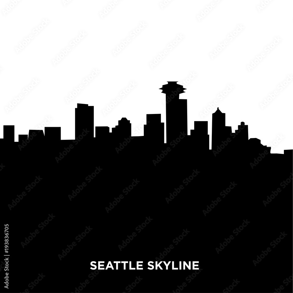 seattle skyline silhouette