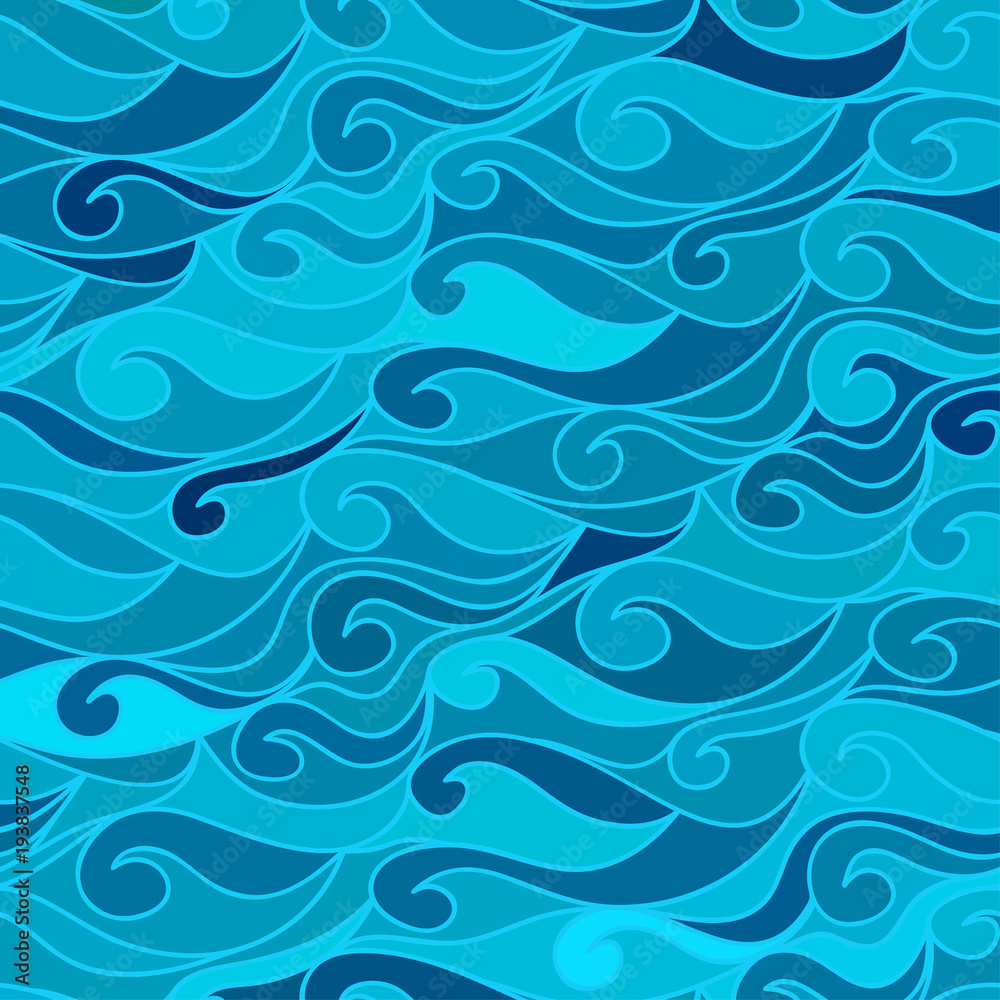 Vector wave background of doodle hand drawn lines Vector wave background of doodle hand drawn lines