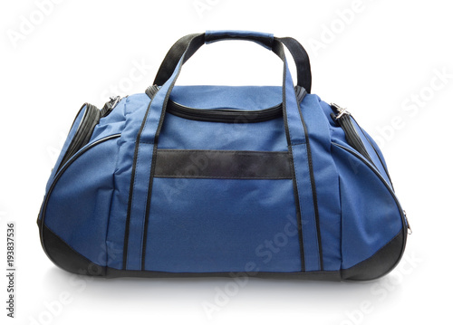 Sports bag isolated