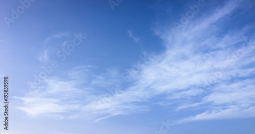 Fototapeta Naklejka Na Ścianę i Meble -  beautiful blue sky with clouds background.Sky clouds.Sky with clouds weather nature cloud blue.Blue sky with clouds and sun.