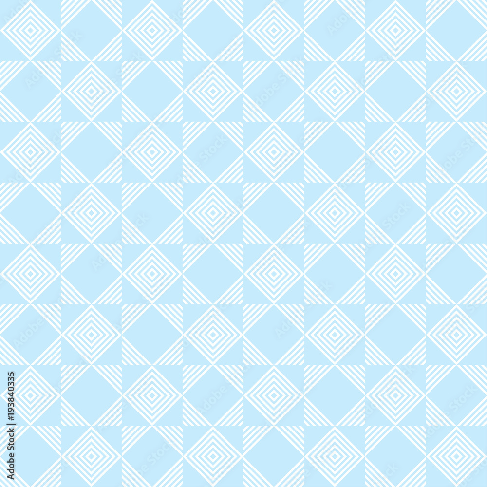 Geometric blue and white abstract seamless pattern Geometric blue and white abstract seamless pattern