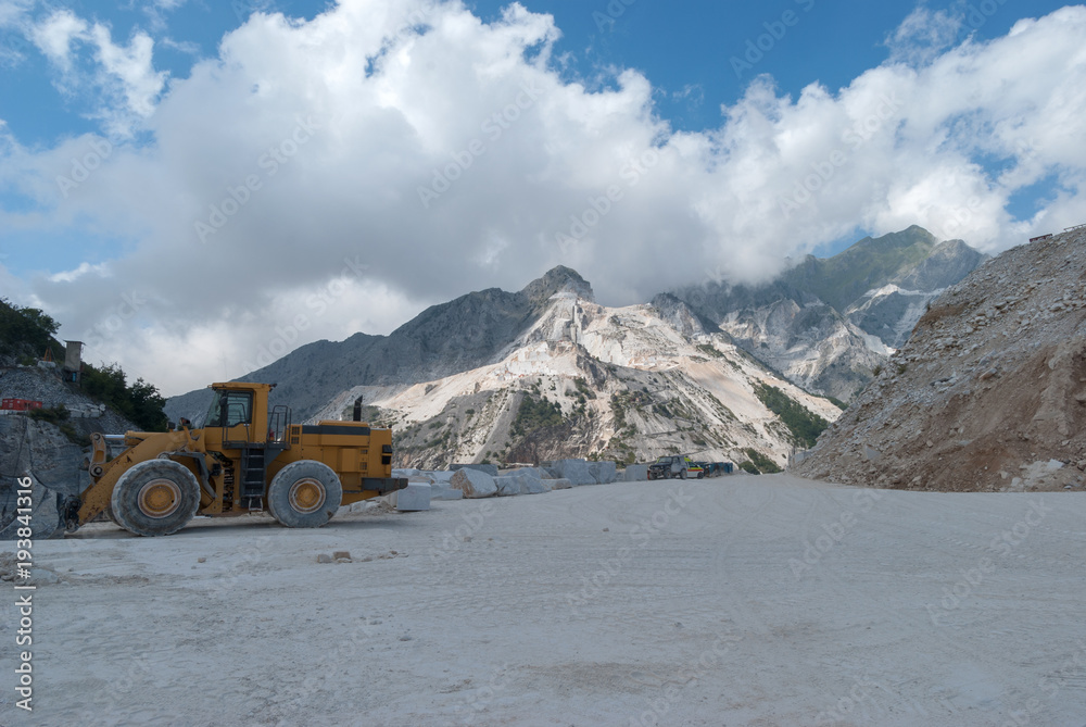 Carraran marble quarry, Italy Carraran marble quarry, Italy