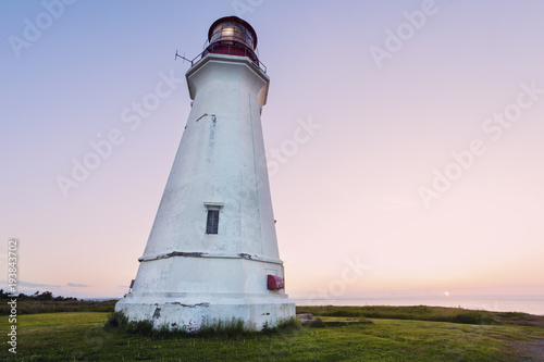 Low Point Lighthouse in Nova Scotia
