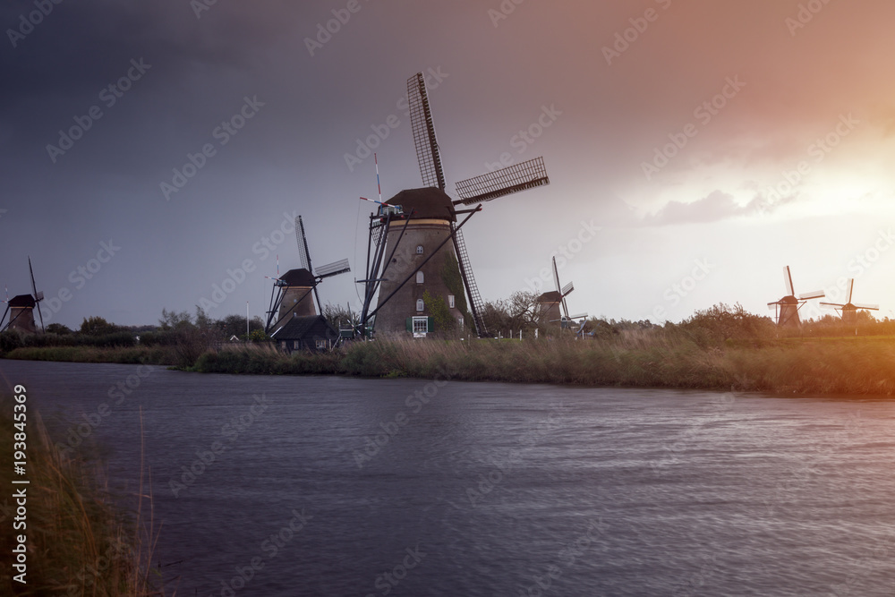 Windmills at Kinderdijk