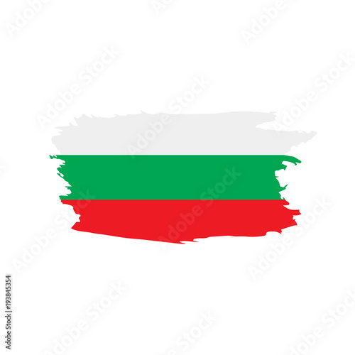 Bulgaria flag, vector illustration