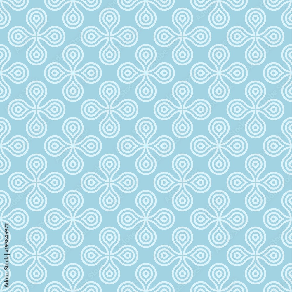 Light blue geometric print. Seamless pattern Light blue geometric print. Seamless pattern