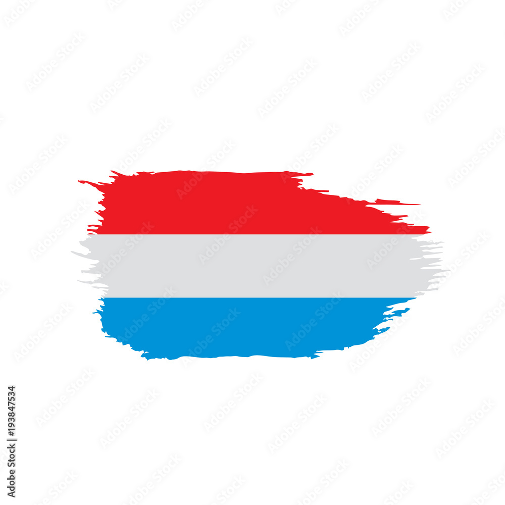 Naklejka premium Netherlands flag, vector illustration