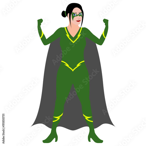 Superwoman cartoon character