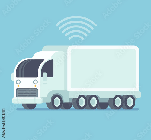 Self driving truck