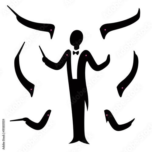 Orchestra conductor constructor set