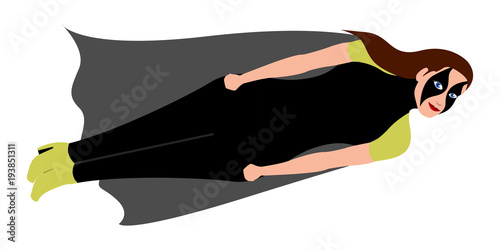 Superwoman cartoon character