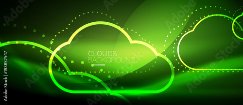 Vector cloud computing, storage concept