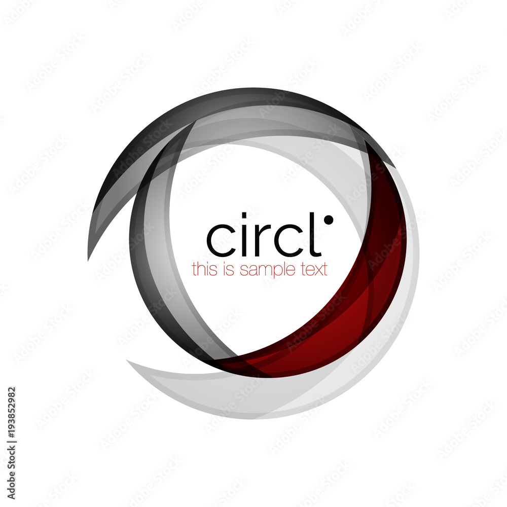 Clean professional colorful circle business icon Clean professional colorful circle business icon