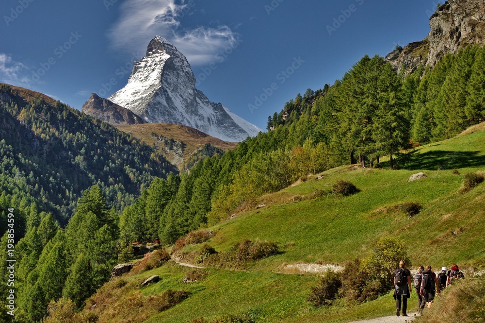 Naklejka premium Matterhorn Zermatt
