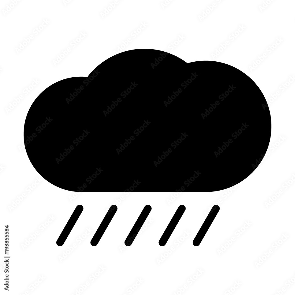 Clouds different weather. Icon