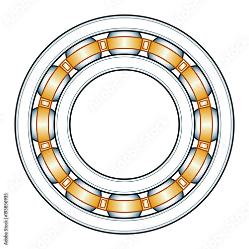 Ball bearing illustration