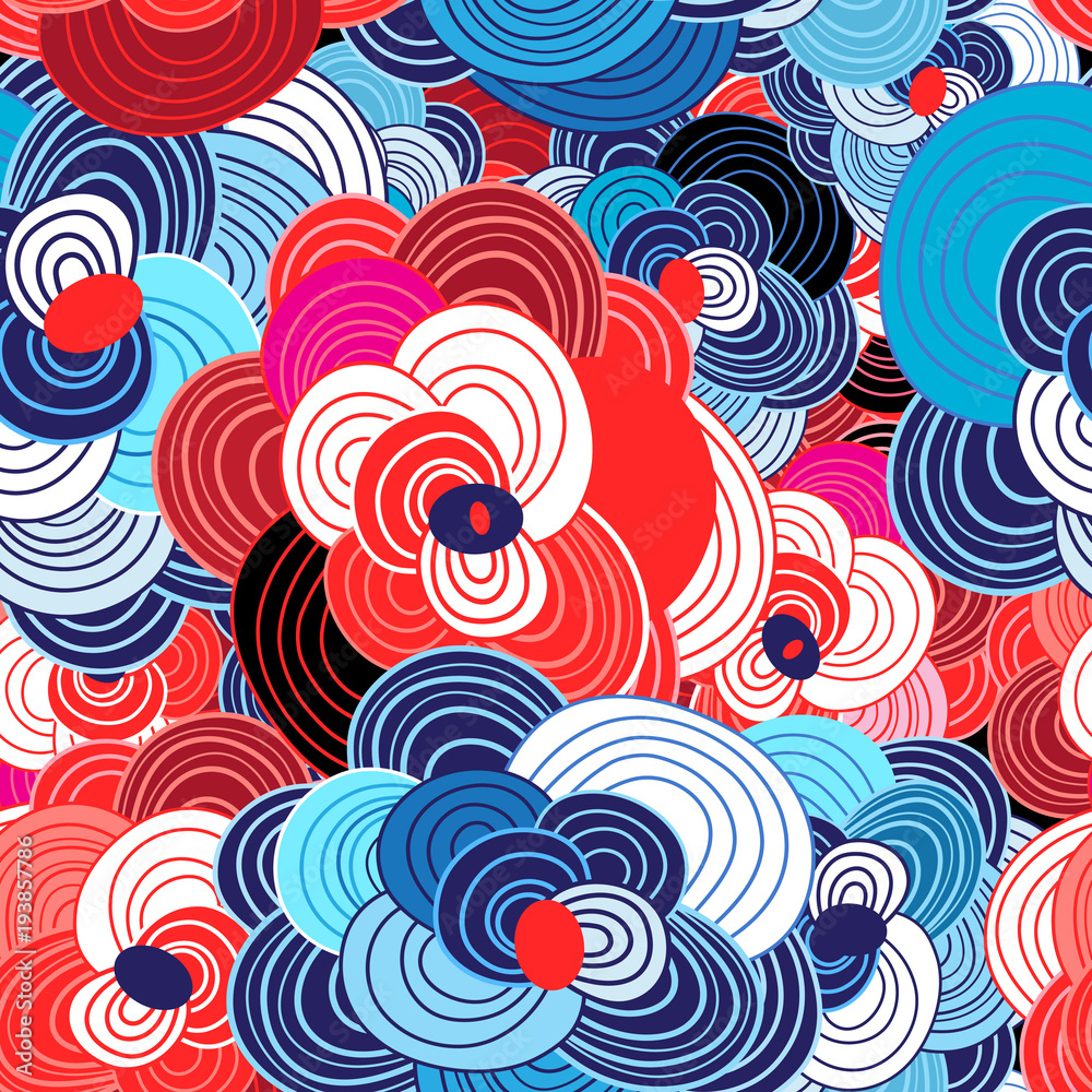 Seamless natural bright pattern Seamless natural bright pattern