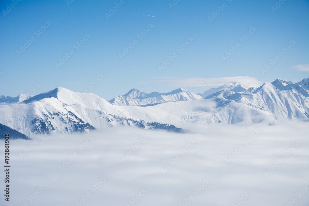 Bergpanorama in Salzburgerland Bergpanorama in Salzburgerland
