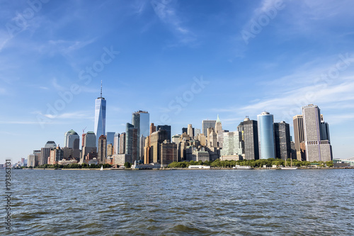 New York cityscape  USA
