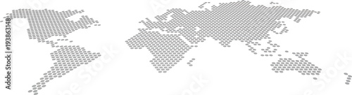 World map. vector illustration
