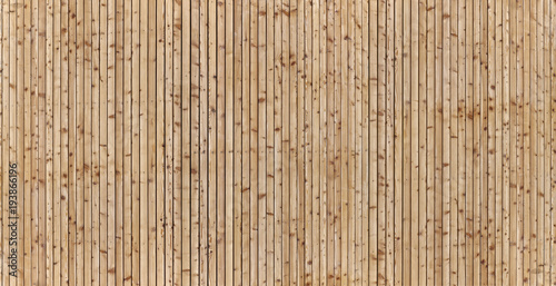 Schöne Holzfassade