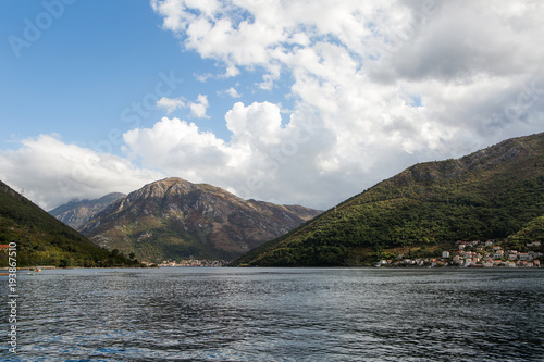 mountain in the town of Perast © saulich84