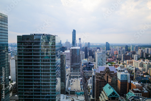 Financial District Aerial, Toronto