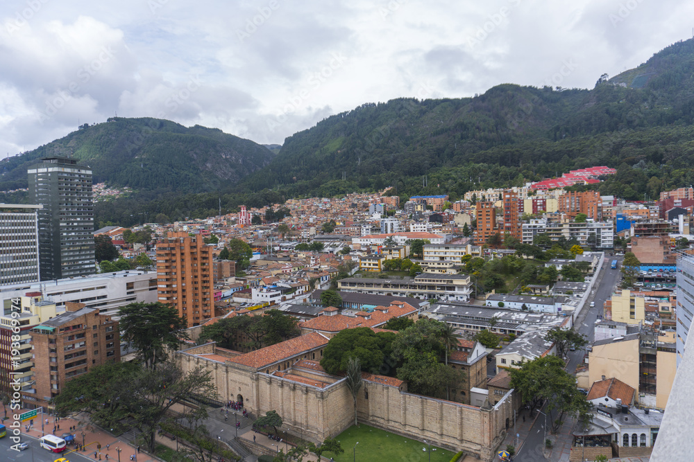 Vista panoramica de Bogotá