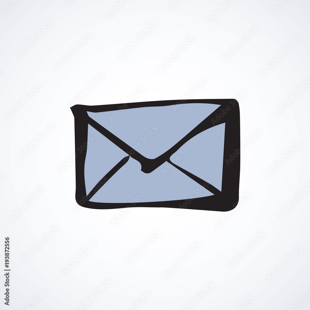 The envelope. Vector symbol The envelope. Vector symbol