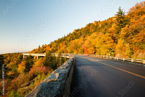 Mountain Road in the Fall traveling beautiful scenic roads