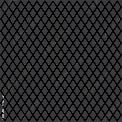 Isometric grid seamless pattern. Vector template for design.