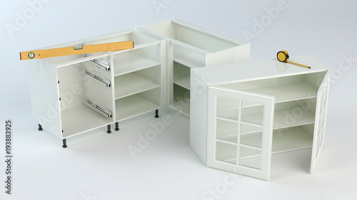 Assemblyf kitchen furniture