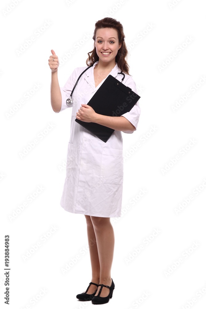 Full body healthcare woman Full body healthcare woman